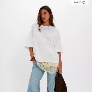 Free People Perfect Oversized Tee